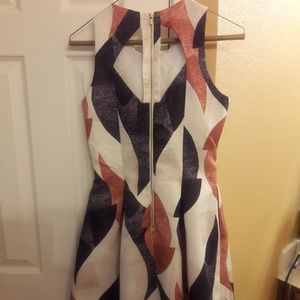 Flare type short sleeveless dress, never worn